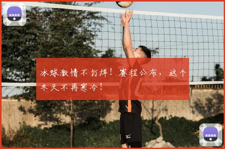 冰球激情不打烊!赛程公布,这个冬天不再寒冷!